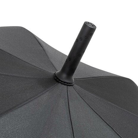 Fare 7395 Doggybrella automatische stormvaste golfparaplu met hondenpoepzakje zwart