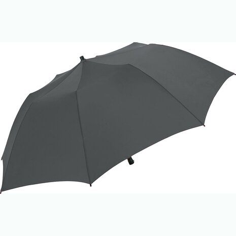 Fare Travelmate 6139 strandparasol en paraplu in één grijs voorkant