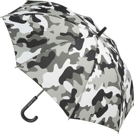 Fare Camouflage 1118 windproof stokparaplu grijs