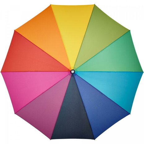 Fare Colori 4111 regenboog paraplu 115 centimeter bovenkant doek