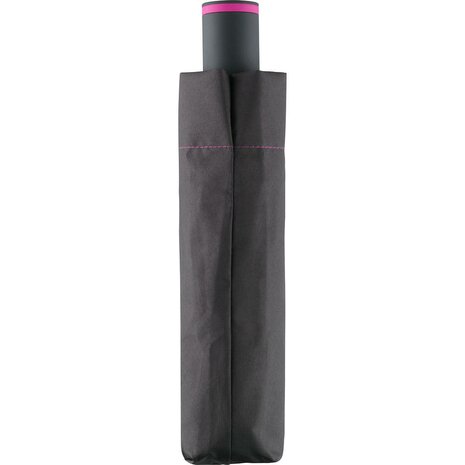 Fare Mini Style 5084 zakparaplu met handopening zwart magenta