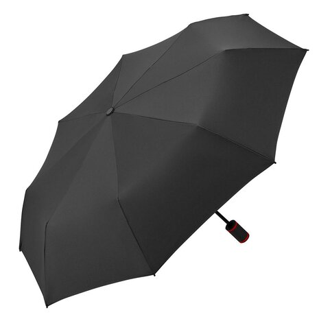 Fare Mini Style 5484 zakparaplu zwart rood