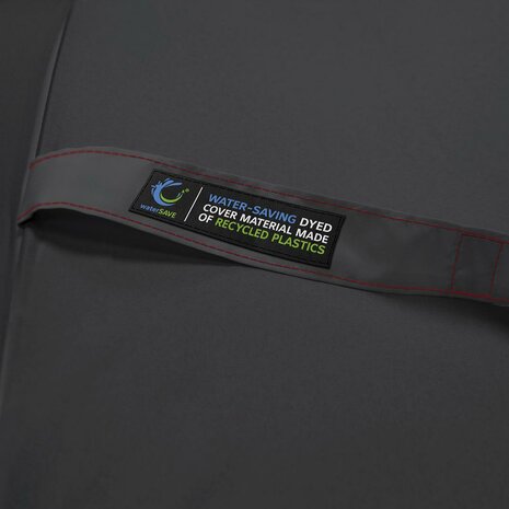 Fare Mini Style 5484 zakparaplu zwart rood