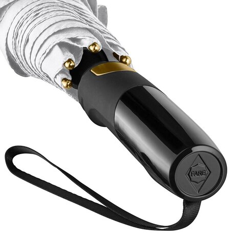 Fare Precious 7399 XL paraplu wit goud 133 centimeter