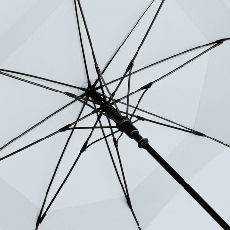 Fare Fibermatic XXL windproof golfparaplu wit 133 centimeter