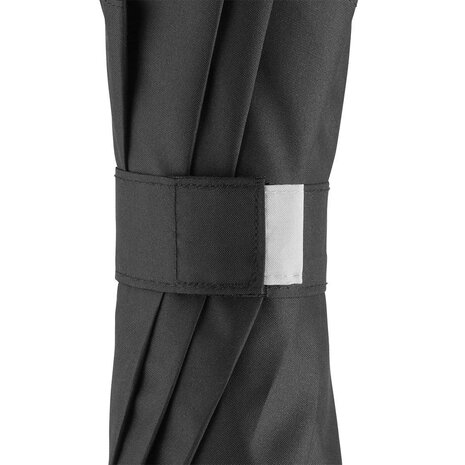 Fare Seam 5639 extra grote zakparaplu zwart grijs