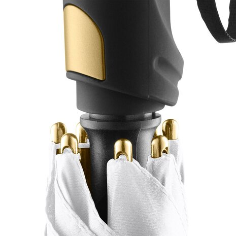 Fare Precious 7399 XL paraplu wit goud 133 centimeter