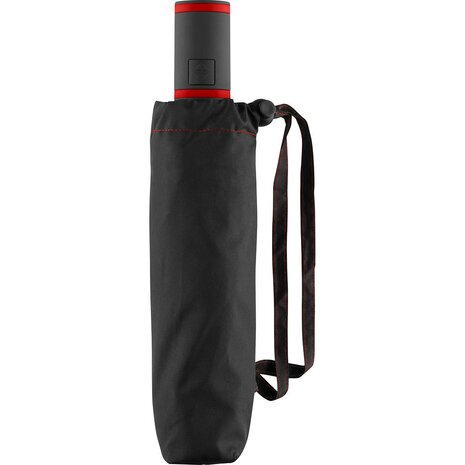Fare Mini Style 5484 zakparaplu zwart rood