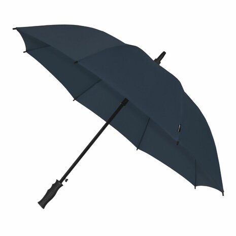 Falcone Compact automatische windproof golfparaplu 102 cm - marine blauw