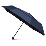 MiniMAX opvouwbare eco windproof paraplu - marine blauw MiniMAX opvouwbare eco windproof paraplu - marine blauw