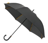 Falcone luxe windproof golfparaplu met haak - zwart Falcone luxe windproof golfparaplu met haak - zwart