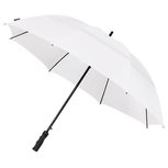 Falcone eco dubbellaagse windproof golfparaplu - wit Falcone eco dubbellaagse windproof golfparaplu - wit