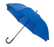 Falcone luxe windproof golfparaplu met haak - blauw Falcone luxe windproof golfparaplu met haak - blauw