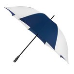 Golfparaplu windproof xl - blauw wit Golfparaplu windproof xl - blauw wit
