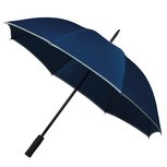 Golfparaplu blauw inclusief reflecterende rand - Falcone Golfparaplu blauw inclusief reflecterende rand - Falcone