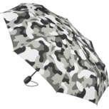 Fare Camouflage 5468 opvouwbare windproof zakparaplu grijs Fare Camouflage 5468 opvouwbare windproof zakparaplu grijs