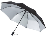 Fare Doubleface 5529 opvouwbare paraplu zwart wit Fare Doubleface 5529 opvouwbare paraplu zwart wit