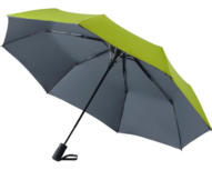 Fare Doubleface 5529 opvouwbare paraplu grijs limegroen Fare Doubleface 5529 opvouwbare paraplu grijs limegroen