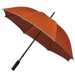 Golfparaplu oranje inclusief reflecterende rand - Falcone Golfparaplu oranje inclusief reflecterende rand - Falcone