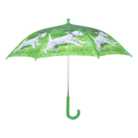 Kinderparaplu met blije puppies groen Kinderparaplu met blije puppies groen