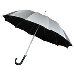 Falcone automatische golfparaplu zilver 110 centimeter Falcone automatische golfparaplu zilver 110 centimeter