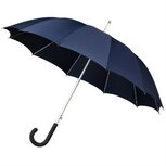 Falcone automatische golfparaplu donkerblauw 110 centimeter Falcone automatische golfparaplu donkerblauw 110 centimeter