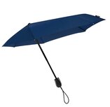 STORMini aerodynamische opvouwbare stormparaplu donkerblauw STORMini aerodynamische opvouwbare stormparaplu donkerblauw