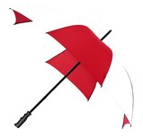 Golfparaplu windproof xl - rood wit Golfparaplu windproof xl - rood wit
