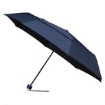 MiniMAX opvouwbare eco windproof paraplu - marine blauw MiniMAX opvouwbare eco windproof paraplu - marine blauw
