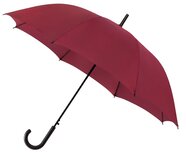 Falconetti paraplu automatisch met haak - bordeaux rood Falconetti paraplu automatisch met haak - bordeaux rood