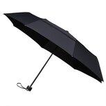 MiniMAX opvouwbare eco windproof paraplu - zwart MiniMAX opvouwbare eco windproof paraplu - zwart