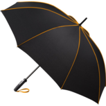 Fare Seam 4399 luxe windproof golfparaplu 115 cm zwart oranje Fare Seam 4399 luxe windproof golfparaplu 115 cm zwart oranje