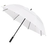Falcone eco dubbellaagse windproof golfparaplu - wit Falcone eco dubbellaagse windproof golfparaplu - wit