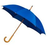 Falconetti luxe paraplu blauw met haak Falconetti luxe paraplu blauw met haak