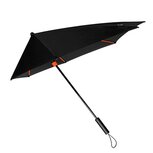 STORMaxi stormparaplu tot 100 km/h - zwart oranje STORMaxi stormparaplu tot 100 km/h - zwart oranje