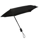 STORMini aerodynamische opvouwbare stormparaplu zwart STORMini aerodynamische opvouwbare stormparaplu zwart