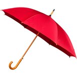 Falconetti luxe paraplu rood met haak Falconetti luxe paraplu rood met haak